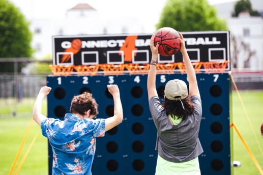 Where Can You Show Off Your Basketball Connect 4 Skills
