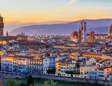 Florence at Dusk: Sunset Views from Piazzale Michelangelo