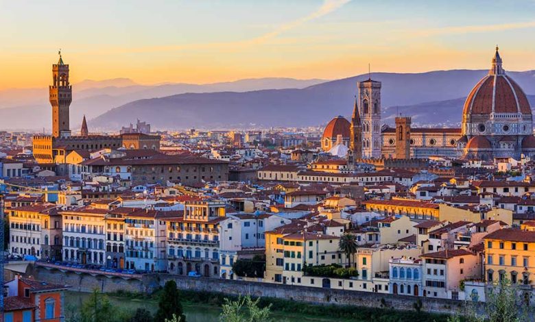 Florence at Dusk: Sunset Views from Piazzale Michelangelo