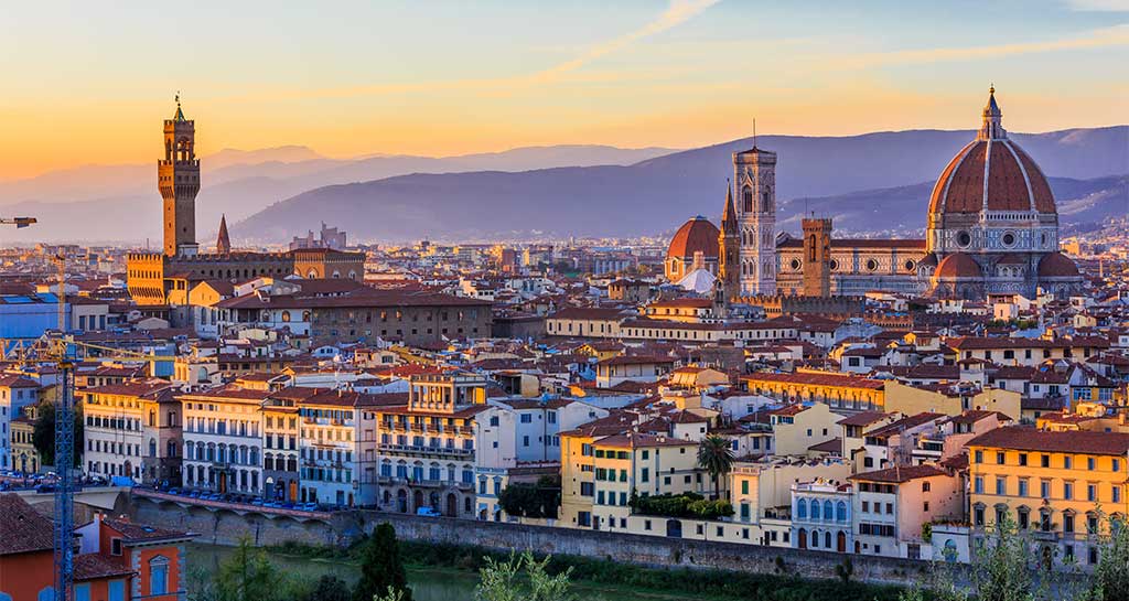 Florence at Dusk: Sunset Views from Piazzale Michelangelo